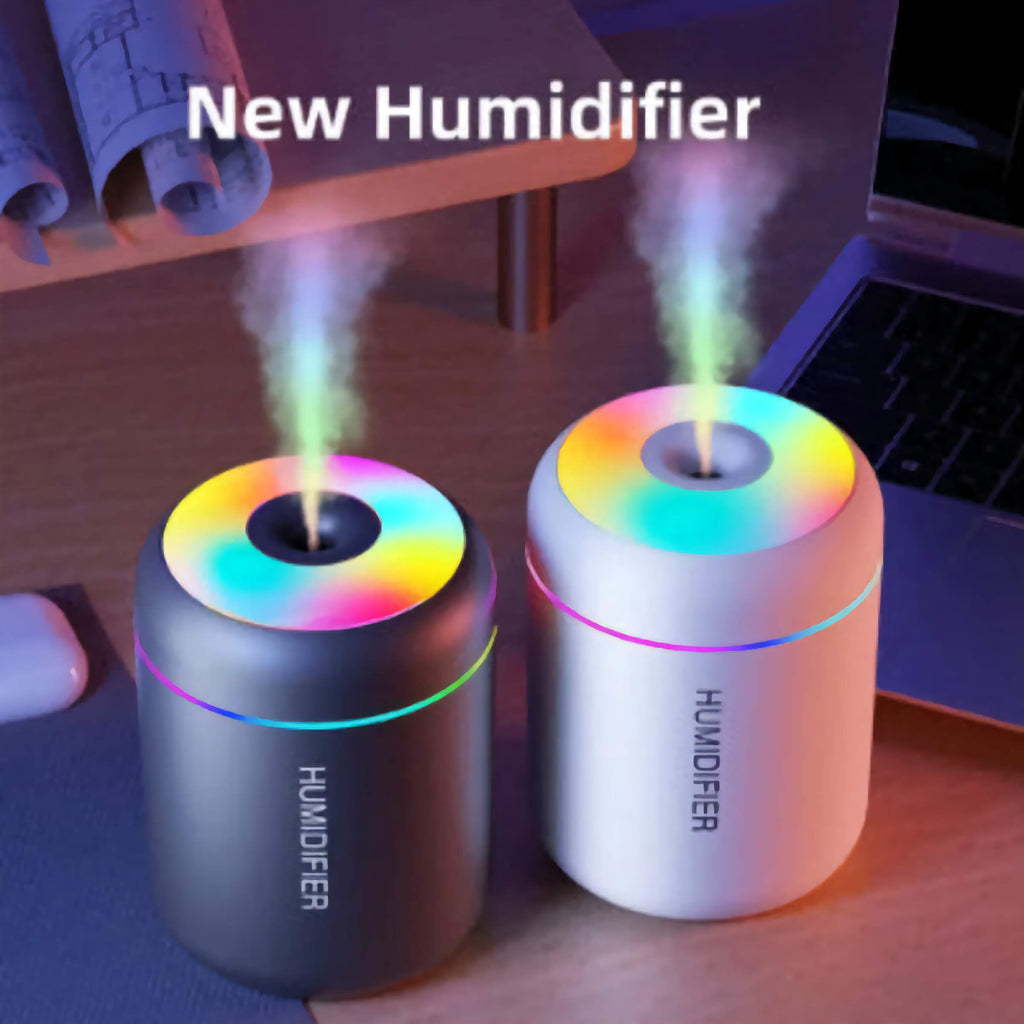 Aurel Shop Mini Air Humidifier for Bedroom with LED Light